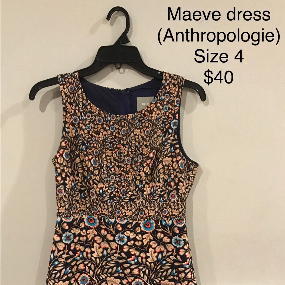 Anthropolgie sheath dress